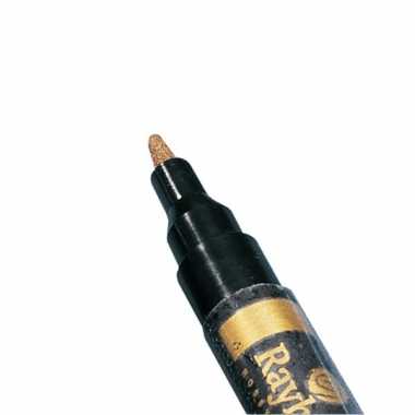 Goudkleurige stift met dunne punt