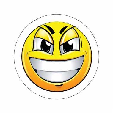 Kinderkamer stickers Smiley type 7