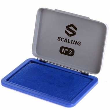 Stempelkussens blauw