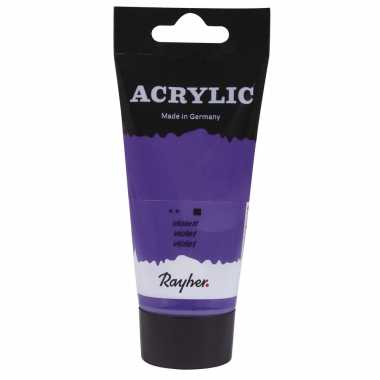 Violet paarse acrylverf/hobbyverf op waterbasis 75 ml