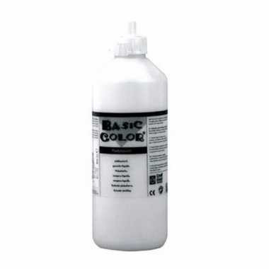 Witte schoolverf in tube 1000 ml