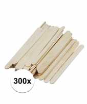 300 stuks houten knutsel stokjes 5 5 cm