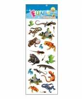 80x reptielen stickertjes voor kinderen