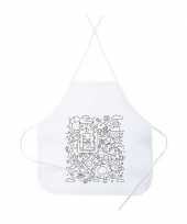 8x stuks kinderschorten met stiften