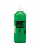 Groene schoolverf in tube 1000 ml