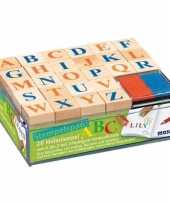 Letters stempelen hobby knutselset voor kinderen