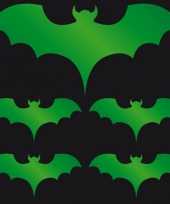 Opvallende stickers groene vleermuis