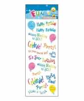 Poezie album stickers happy birthdays