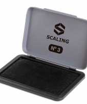 Stempelkussens zwart