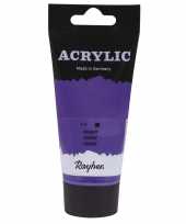 Violet paarse acrylverf hobbyverf op waterbasis 75 ml